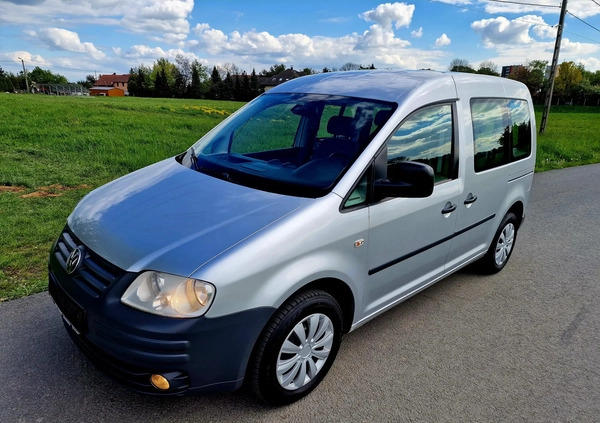 Volkswagen Caddy cena 22999 przebieg: 188000, rok produkcji 2008 z Racibórz małe 277